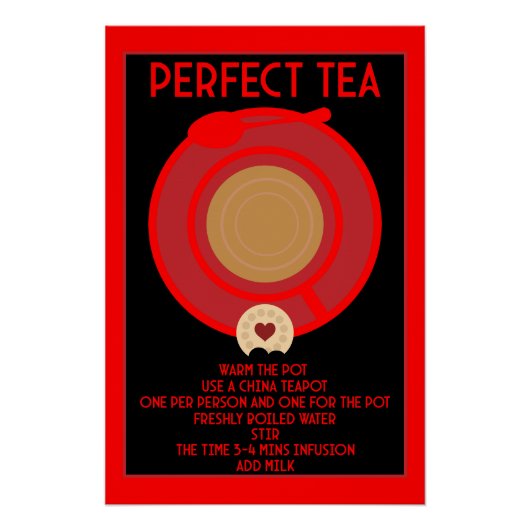 Tee Wall Art Poster Print (Vorderseite)