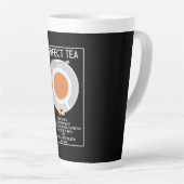 Tee Wall Art Poster Print Milchtasse (Rechte Ecke)