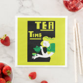 Tee Wall Art Poster Print Serviette (Beispiel)