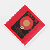 Tee Wall Art Poster Print Serviette (Ecke)