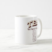 Tee Welt Tour Kaffeetasse (VorderseiteRechts)