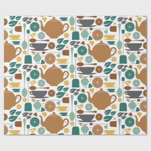 Tee-Wrapping-Papier Geschenkpapier (Flach)