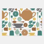 Tee-Wrapping-Papier Geschenkpapier Set (Vorderseite 3)