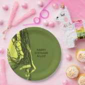 Tee-Yellow Geburtstagsparty Net & Volleyball Pappteller (Party)