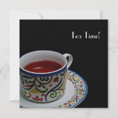 Tee-Zeit! Einladung (Vorderseite)