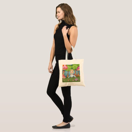 Tee-Zeit mit Alice - Tasche (Vorderseite (Model))