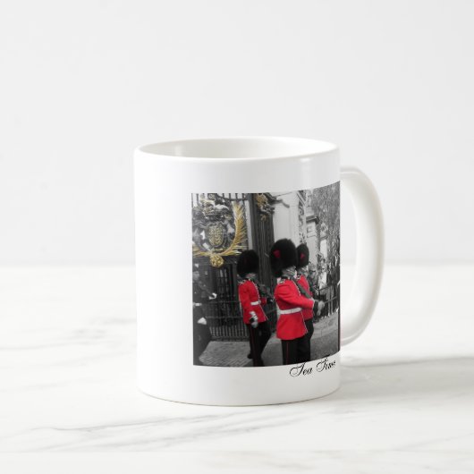 Tee-Zeit-Tasse Kaffeetasse (VorderseiteRechts)