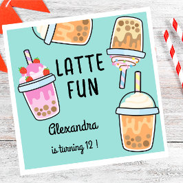 Tee zum Geburtstag des leckeren Kaffees aus Bba Serviette