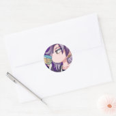 Teeaufkleber Runder Aufkleber (Umschlag)