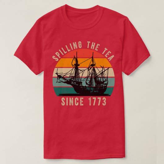 Teeausbreitung seit 1773 1 T-Shirt (Design vorne)