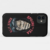 Teeausbreitung Seit 1773 4. Juli Case-Mate iPhone Hülle (Rückseite (Horizontal))