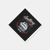 Teeausbreitung seit 1773, 4. Juli Serviette (Ecke)