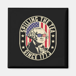 Teeausbreitung seit 1773 - George Washington Magnet
