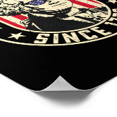 Teeausbreitung seit 1773 - George Washington Poster (Ecke)