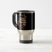 Teeausbreitung seit 1773 Gewitter-Meme Reisebecher (Vorderseite Links)