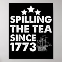 Teeausbreitung Seit 1773 Patriotischer 4. Juli