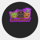 Teeausbreitung seit 1773 runder aufkleber (Vorderseite)