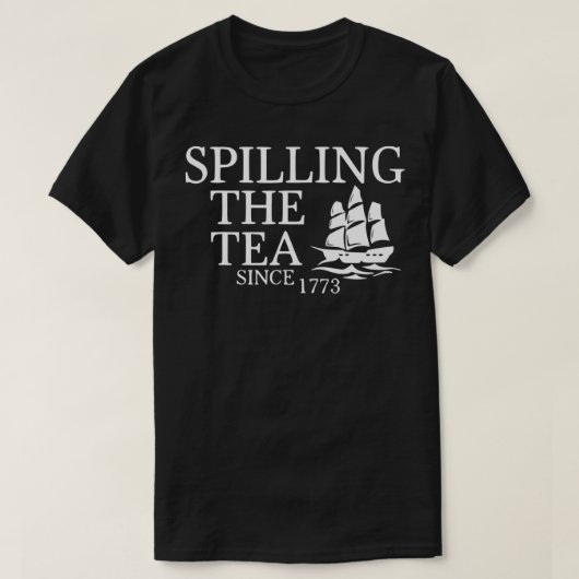 Teeausbreitung seit 1773 T-Shirt (Design vorne)