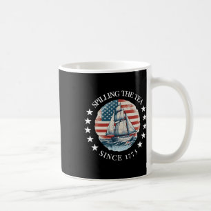 Teeausbreitung seit 1773 T-Shirt am 4. Juli Kaffeetasse