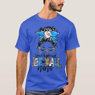 TeeBall Mimi Leopard Loud & Proud Nana Grandma Tee