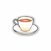 Teebecher Aufkleber (Vorderseite)