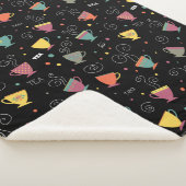 Teebecher, bunte Tasse Sherpadecke (3/4)