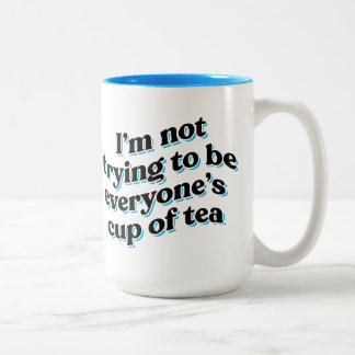 Teebecher [Cyan] Zweifarbige Tasse