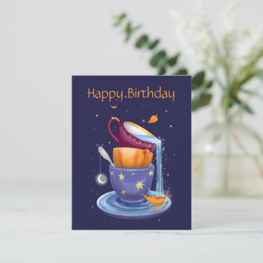 Teebecher fallen Whimsical (Stehend Vorderseite)