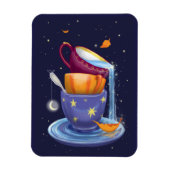 Teebecher fallen Whimsical Magnet (Vertikal)