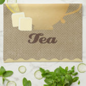 Teebecher Geschirrtuch (Gefaltet)