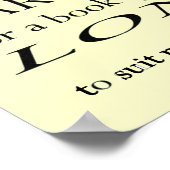 Teebecher groß genug - C.S. Lewis Poster (Ecke)