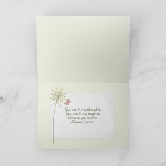 Teebecher Karte (Innenseite)