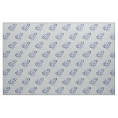 Teebecher Kobalt Stoff (Fat Quarter (45,7 x 55,9 cm))