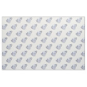 Teebecher Kobalt Stoff (Fat Quarter (45,7 x 55,9 cm))