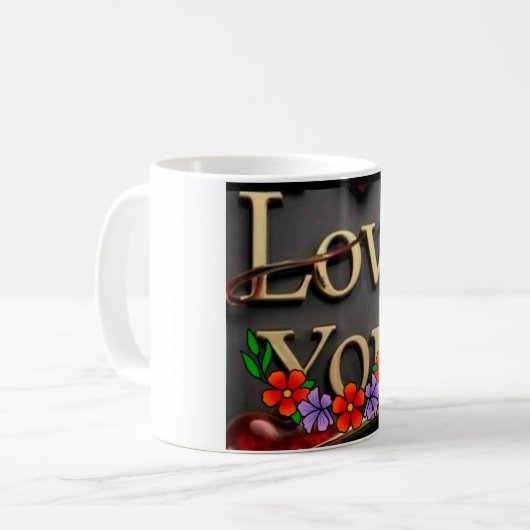 Teebecher-Liebe Kaffeetasse (Vorderseite Links)
