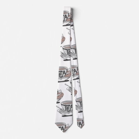 Teebecher PATTER MIT SPOON ALLE TRANS Krawatte (Vorderseite)