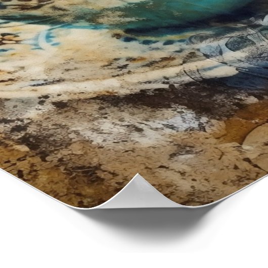 Teebecher Poster (Ecke)