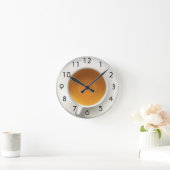 Teebecher Runde Wanduhr (Zuhause)