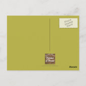 Teebecher überfüllen mit deinen Segnungen Postkarte (Rückseite)