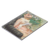 Teebecher von Mary Cassatt, Vintager Impressionism Notizblock (Linke Seite)