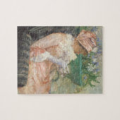 Teebecher von Mary Cassatt, Vintager Impressionism Puzzle (Horizontal)