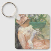 Teebecher von Mary Cassatt, Vintager Impressionism Schlüsselanhänger (Vorderseite)