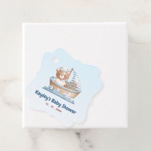 Teebeere - Kinderdusche Geschenkanhänger (Beispiel)