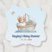 Teebeere - Kinderdusche Geschenkanhänger (Vorderseite)