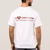 Teebeutel-Barack Obama Party T-Shirt (Rückseite)