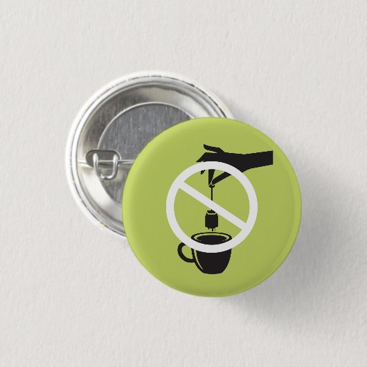 Teebeutel Button (Vorne & Hinten)