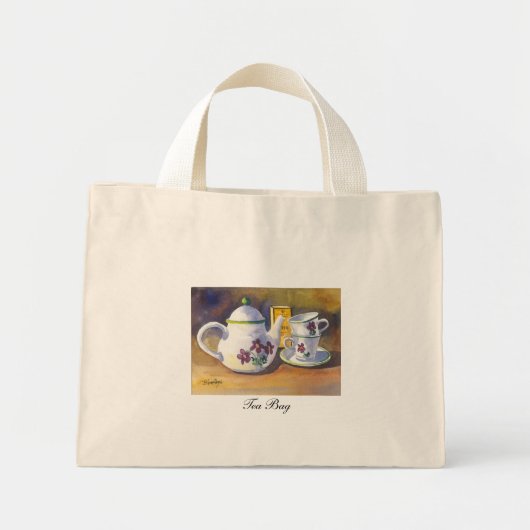 Teebeutel Mini Stoffbeutel (Vorne)