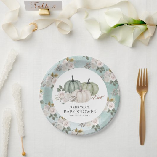 Teebeutel mit Blumenzwiebeln Pappteller (Hochzeit)