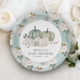 Teebeutel mit Blumenzwiebeln Pappteller