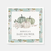 Teebeutel mit Blumenzwiebeln Serviette (Vorderseite)